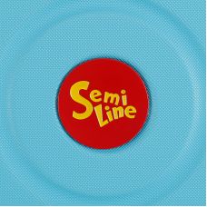 Чемодан Semi Line 24 дюйма (M) дюйма (M) 65 л бирюзовый светлый T5933-2 65x44x24.5 см телескопическая ручка