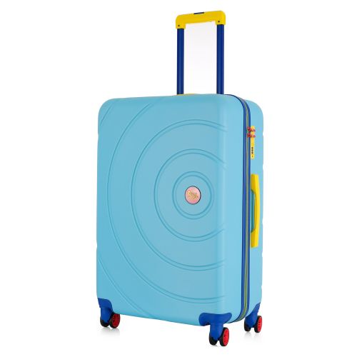 Чемодан Semi Line 28 дюймов (L) 98 л бирюзовый светлый T5933-3 75x49x28.5 см телескопическая ручка