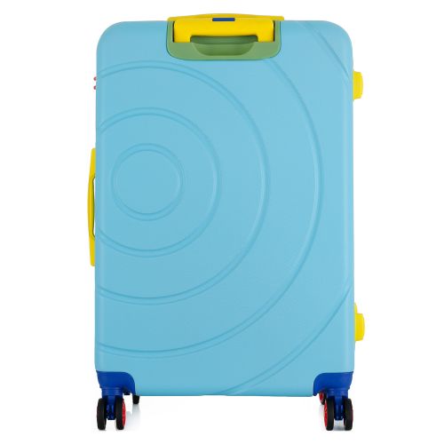 Чемодан Semi Line 28 дюймов (L) 98 л бирюзовый светлый T5933-3 75x49x28.5 см телескопическая ручка