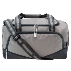 Сумка дорожная спортивная Semi Line 29 л графит черная A3026-5 44.5x28x23.5 см полиэстер 600D