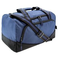 Сумка дорожная спортивная Semi Line 29 л темно-синяя черная A3026-6 44.5x28x23.5 см полиэстер 600D