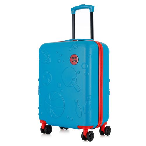 Чемодан детский Semi Line 20 (S) 34 л сине-красный T5887-2 54.5x37x23 см ручная кладь