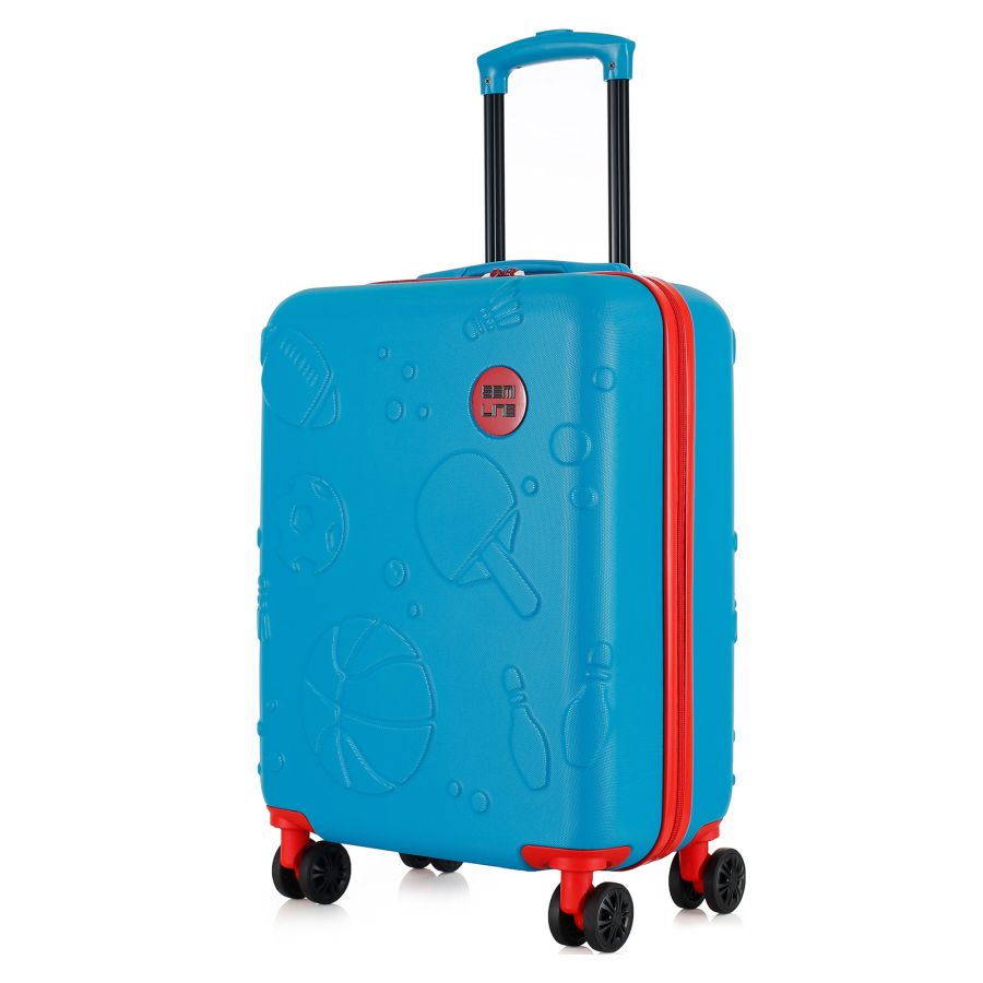 Чемодан детский Semi Line 20 (S) 34 л сине-красный T5887-2 54.5x37x23 см ручная кладь
