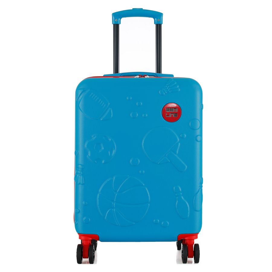 Чемодан детский Semi Line 20 (S) 34 л сине-красный T5887-2 54.5x37x23 см ручная кладь