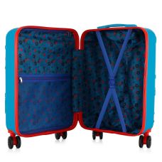 Чемодан детский Semi Line 20 дюймов (S) дюймов (S) 34 л сине-красный T5887-2 54.5x37x23 см ручная кладь