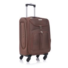 Чемодан Semi Line 20 дюймов (S) дюймов (S) 47+5 л коричневый T5960-1 58x37x25.5 см ручная кладь расширитель