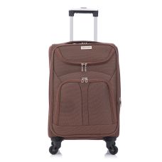 Чемодан Semi Line 20 дюймов (S) дюймов (S) 47+5 л коричневый T5960-1 58x37x25.5 см ручная кладь расширитель