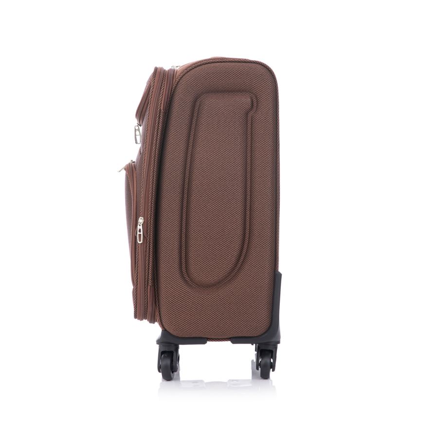 Чемодан Semi Line 20 (S) 47+5 л коричневый T5960-1 58x37x25.5 см ручная кладь расширитель