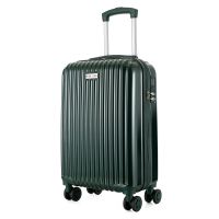 Чемодан Semi Line 20 дюймов (S) T5948-1, ABS, 4 колеса, ручная кладь, темно-зеленый
