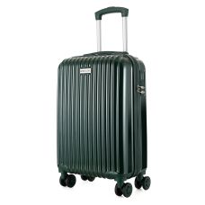 Чемодан Semi Line 20 дюймов (S) T5948-1, ABS, 4 колеса, ручная кладь, темно-зеленый