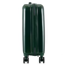 Чемодан Semi Line 20 дюймов (S) T5948-1, ABS, 4 колеса, ручная кладь, темно-зеленый