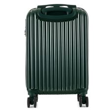 Чемодан Semi Line 20 дюймов (S) T5948-1, ABS, 4 колеса, ручная кладь, темно-зеленый