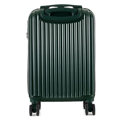 Чемодан Semi Line 20 T5948-1, ABS, 4 колеса, ручная кладь, темно-зеленый