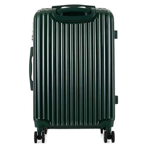 Чемодан Semi Line 24 T5948-2, ABS, 4 спаренных колеса, темно-зеленый