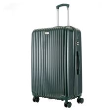 Чемодан Semi Line 28 дюймов T5948-3, ABS, 4 спаренных колеса, темно-зеленый