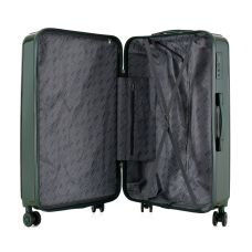 Чемодан Semi Line 28 дюймов T5948-3, ABS, 4 спаренных колеса, темно-зеленый