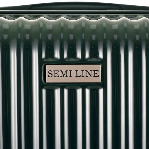 Чемодан Semi Line 28 T5948-3, ABS, 4 спаренных колеса, темно-зеленый