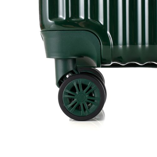 Чемодан Semi Line 28 T5948-3, ABS, 4 спаренных колеса, темно-зеленый