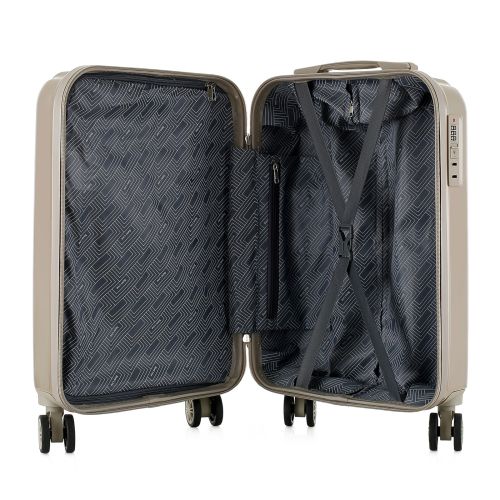 Чемодан Semi Line 20 T5954-1, ABS, 4 колеса, ручная кладь, золотой