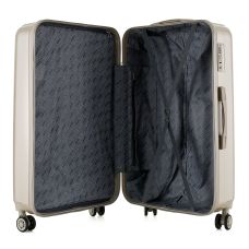 Чемодан Semi Line 28 дюймов T5954-3, ABS, 4 спаренных колеса, золотой