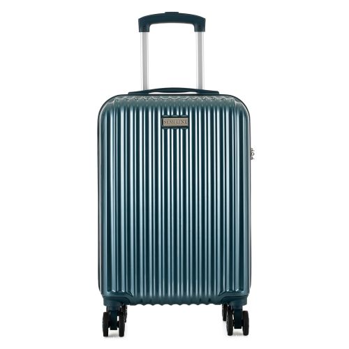 Чемодан Semi Line 20 T5955-1, ABS, 4 колеса, ручная кладь, синий