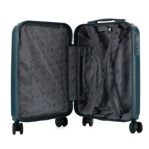 Чемодан Semi Line 20 T5955-1, ABS, 4 колеса, ручная кладь, синий