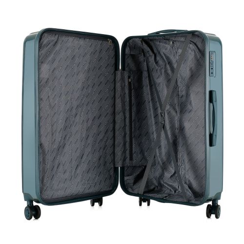 Чемодан Semi Line 28 T5955-3, ABS, 4 спаренных колеса, синий