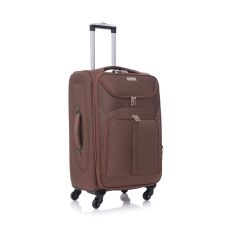 Чемодан Semi Line 28 дюймов T5960-3, с расширителем, 4 колеса, коричневый