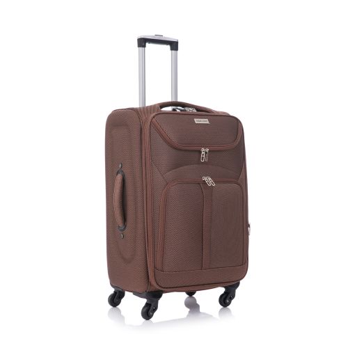 Чемодан Semi Line 28 T5960-3, с расширителем, 4 колеса, коричневый