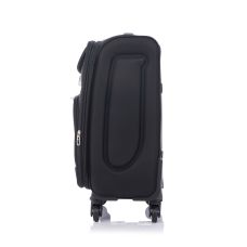 Чемодан Semi Line 20 дюймов (S) T5961-1, с расширителем, 4 колеса, черный