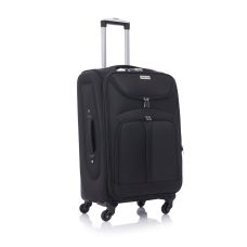 Чемодан Semi Line 24 дюйма (M) T5961-2, 66+10 л, с расширителем, черный