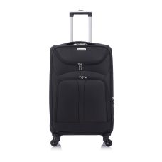 Чемодан Semi Line 24 дюйма (M) T5961-2, 66+10 л, с расширителем, черный