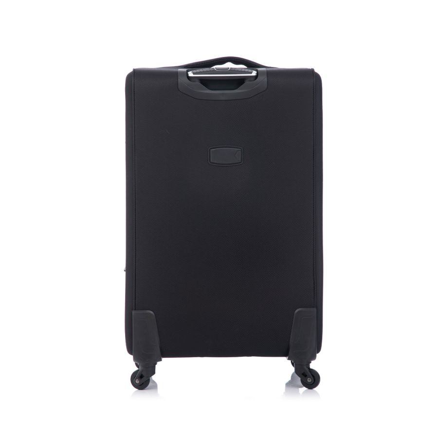Чемодан Semi Line 28 T5961-3, 99+10 л, с расширителем, черный