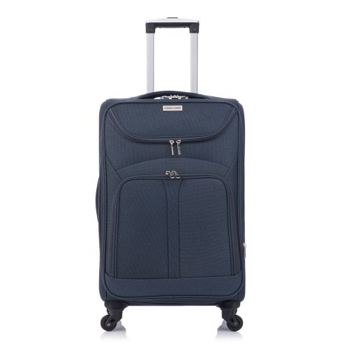 Чемодан Semi Line 24 T5962-2, 66+10 л, с расширителем, темно-синий