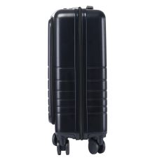 Чемодан Semi Line 20 дюймов (S) T5964-2, ABS, с USB-зарядкой и отделением для ноутбука, ручная кладь, черный