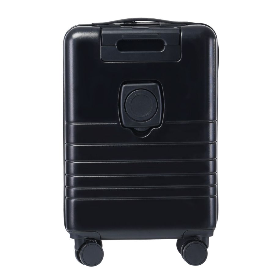 Чемодан Semi Line 20 T5964-2, ABS, с USB-зарядкой и отделением для ноутбука, ручная кладь, черный