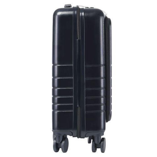 Чемодан Semi Line 20 T5964-2, ABS, с USB-зарядкой и отделением для ноутбука, ручная кладь, черный