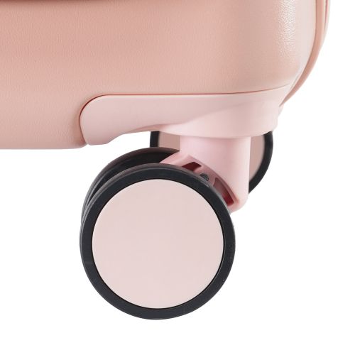 Чемодан Semi Line 20 T5965-2, ABS, с USB-зарядкой и отделением для ноутбука, ручная кладь, бежевый