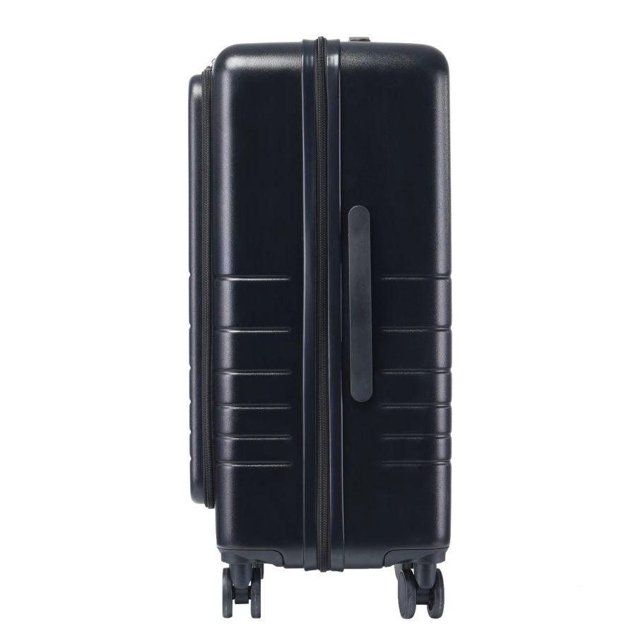 Чемодан Semi Line 24 T5964-3, ABS, с USB-зарядкой и отделением для ноутбука, ручная кладь, черный