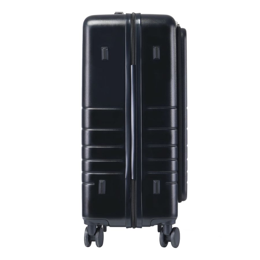 Чемодан Semi Line 24 T5964-3, ABS, с USB-зарядкой и отделением для ноутбука, ручная кладь, черный