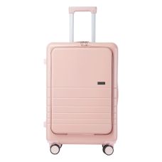 Чемодан Semi Line 24 дюйма (M) T5965-3, ABS, с USB-зарядкой и отделением для ноутбука, ручная кладь, бежевый