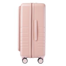 Чемодан Semi Line 24 дюйма (M) T5965-3, ABS, с USB-зарядкой и отделением для ноутбука, ручная кладь, бежевый