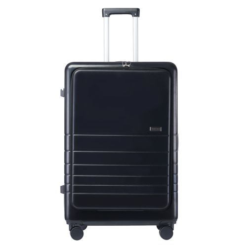 Чемодан Semi Line 28 T5964-4, ABS, с USB-зарядкой и отделением для ноутбука, черный