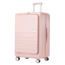 Чемодан Semi Line 28 дюймов T5965-4, ABS, с USB-зарядкой и отделением для ноутбука, бежевый