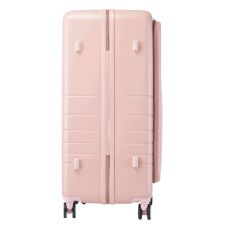 Чемодан Semi Line 28 дюймов T5965-4, ABS, с USB-зарядкой и отделением для ноутбука, бежевый