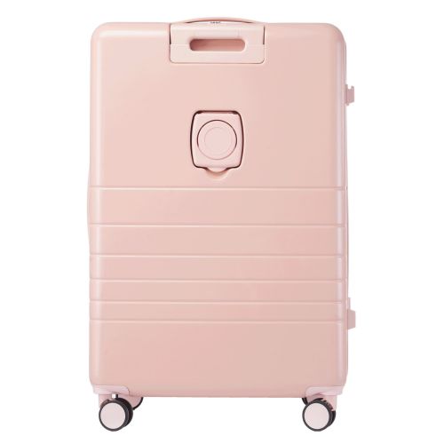 Чемодан Semi Line 28 T5965-4, ABS, с USB-зарядкой и отделением для ноутбука, бежевый