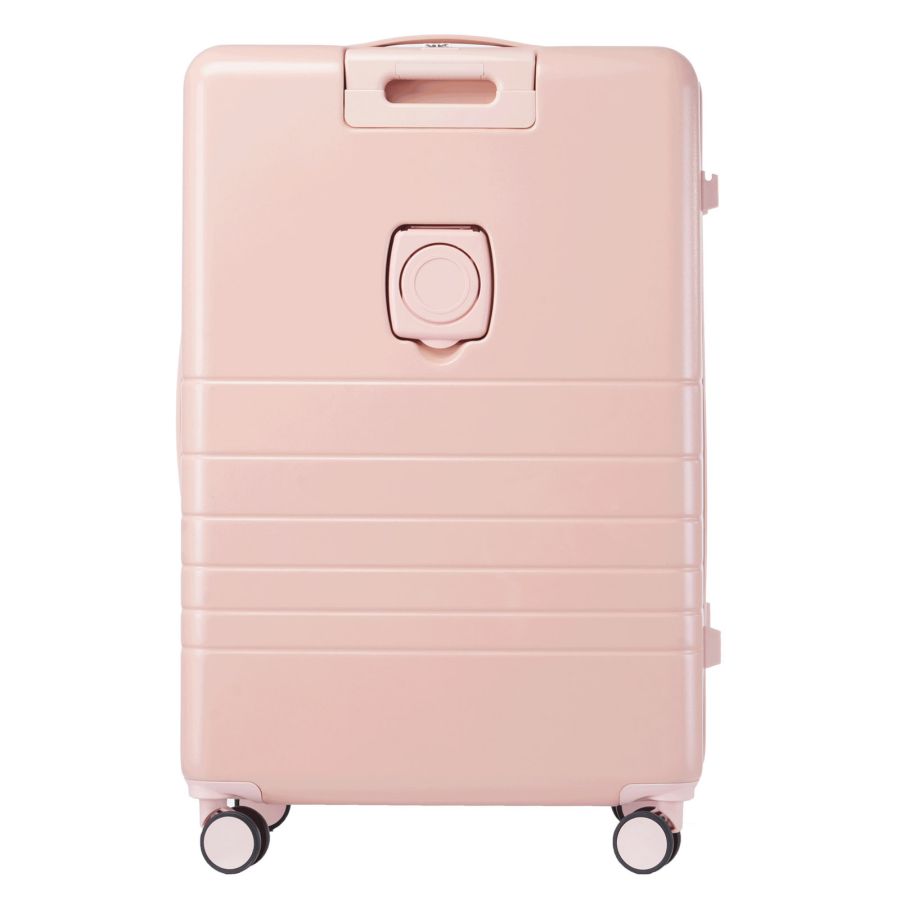 Чемодан Semi Line 28 T5965-4, ABS, с USB-зарядкой и отделением для ноутбука, бежевый