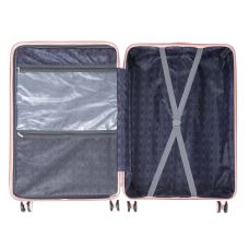 Чемодан Semi Line 28 дюймов T5965-4, ABS, с USB-зарядкой и отделением для ноутбука, бежевый