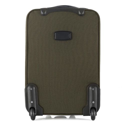 Чемодан Semi Line 20 T5966-1, 2 скрытых колеса, ручная кладь, хаки