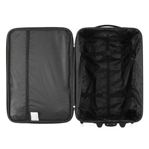 Чемодан Semi Line 20 T5966-1, 2 скрытых колеса, ручная кладь, хаки